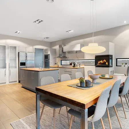 דירה Oceanfront Penthouse Duplex Wamazing View! טרומסה
